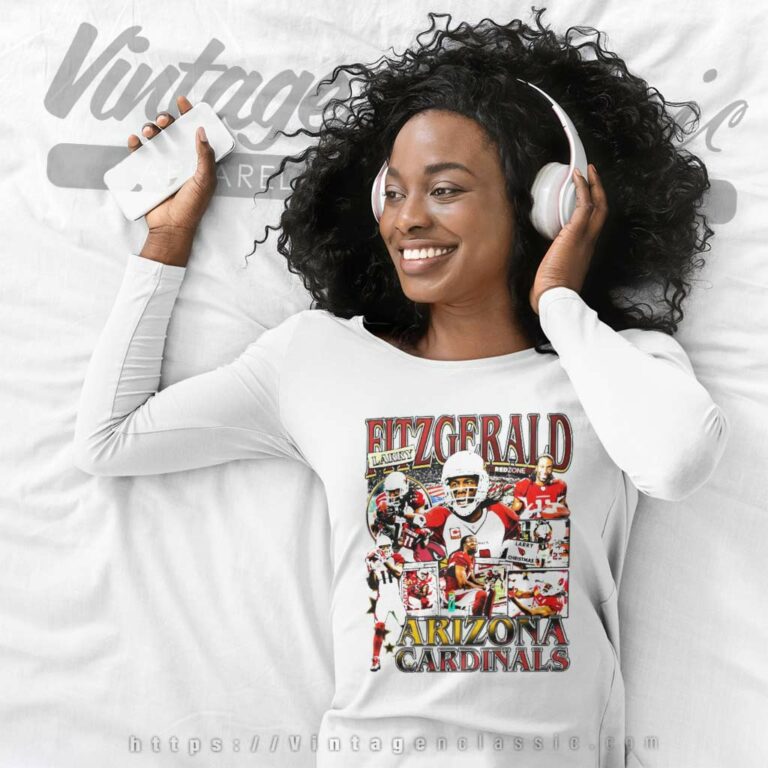 Larry Fitzgerald Arizona Cardinals Long Sleeve Tee Larry Fitzgerald Arizona Cardinals Long Sleeve Tee