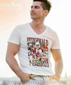 Larry Fitzgerald Arizona Cardinals V Neck TShirt