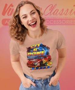 Larry The Cable Guy Git R Done Racing Nascar Women TShirt