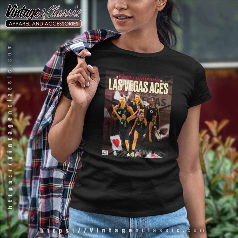Las Vegas Aces 2023 Wnba Champions Women TShirt Las Vegas Aces 2023 Wnba Champions Women TShirt