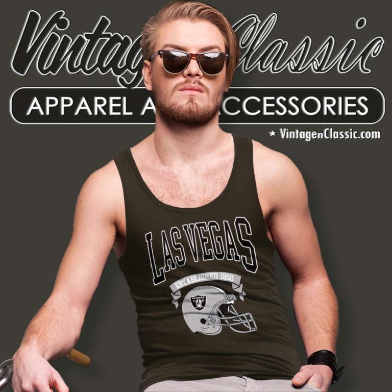 Las Vegas Establishd 1960 Raiders Nevada Tank Top Racerback Las Vegas Establishd 1960 Raiders Nevada Tank Top Racerback
