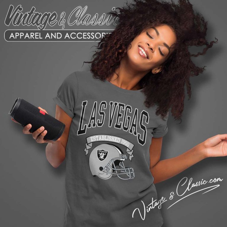 Las Vegas Establishd 1960 Raiders Nevada Women TShirt Las Vegas Establishd 1960 Raiders Nevada Women TShirt