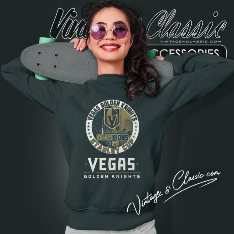 Las Vegas Hockey Team Golden Knights Champions 2023 First Time Sweatshirt Las Vegas Hockey Team Golden Knights Champions 2023 First Time Sweatshirt