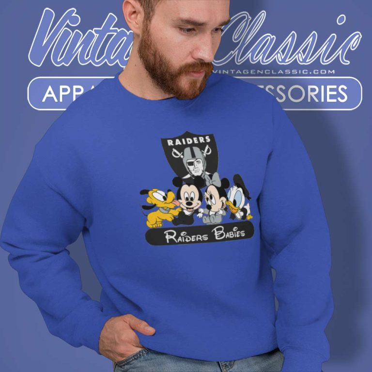 Las Vegas Raiders Babies Disney Sweatshirt Las Vegas Raiders Babies Disney Sweatshirt