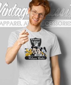 Las Vegas Raiders Babies Disney T Shirt