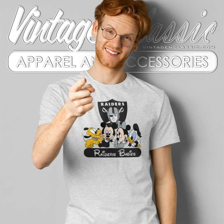 Las Vegas Raiders Babies Disney T Shirt Las Vegas Raiders Babies Disney T Shirt