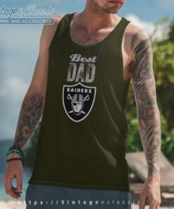 Las Vegas Raiders Best Dad Tank top