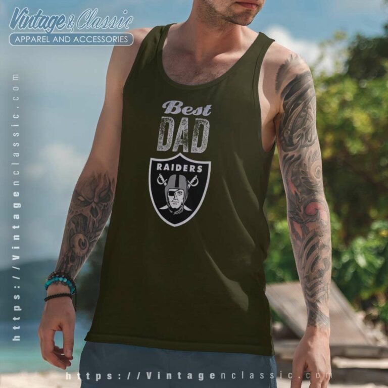 Las Vegas Raiders Best Dad Tank top Las Vegas Raiders Best Dad Tank top