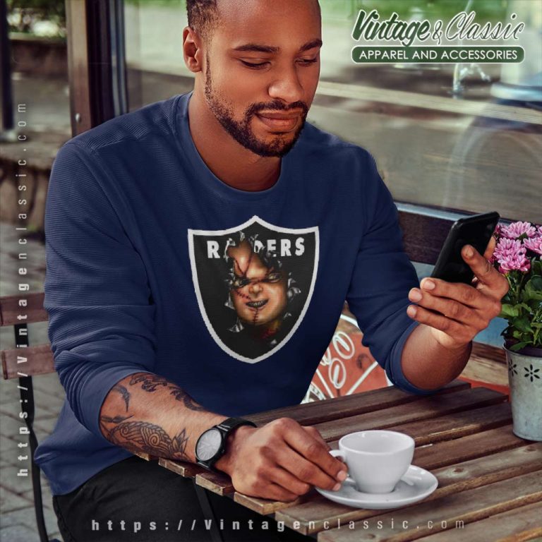 Las Vegas Raiders Chucky Logo Sweatshirt Las Vegas Raiders Chucky Logo Sweatshirt