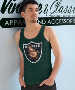 Las Vegas Raiders Chucky Logo Tank Top Racerback