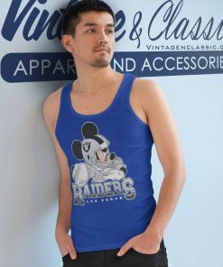 Las Vegas Raiders Disney Mickey Tank Top Racerback