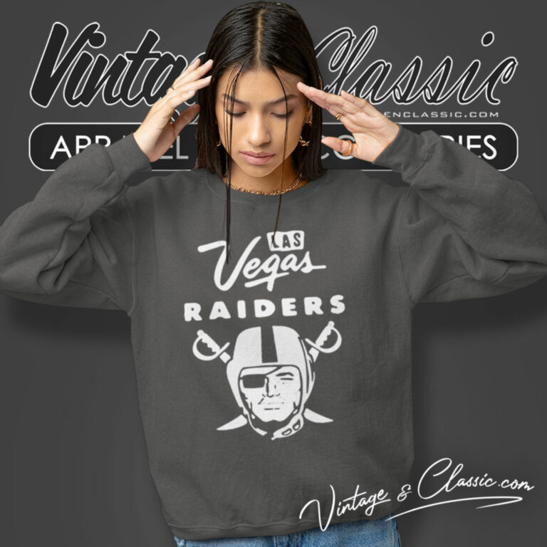 Las Vegas Raiders Football Logo Sweatshirt Las Vegas Raiders Football Logo Sweatshirt