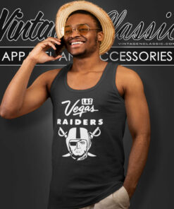 Las Vegas Raiders Football Logo Tank Top Racerback