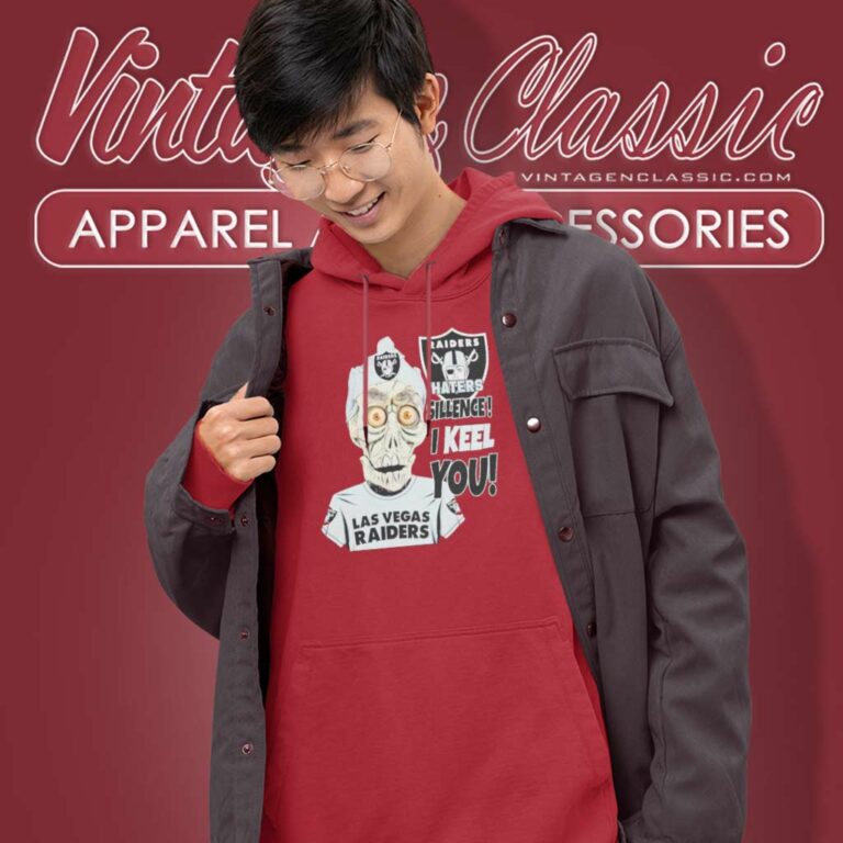 Las Vegas Raiders Haters Silence I Keel You Hoodie Las Vegas Raiders Haters Silence I Keel You Hoodie