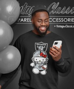 Las Vegas Raiders Hello Kitty Sweatshirt