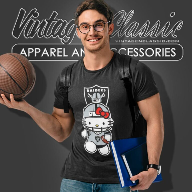 Las Vegas Raiders Hello Kitty T Shirt Las Vegas Raiders Hello Kitty T Shirt