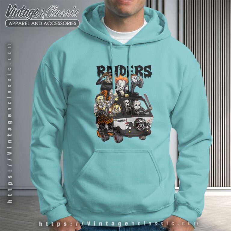 Las Vegas Raiders Horror Movies Characters Halloween Shirt Hoodie Las Vegas Raiders Horror Movies Characters Halloween Shirt Hoodie