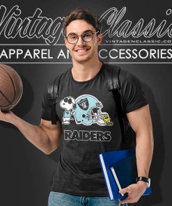 Las Vegas Raiders Joe Cool Snoopy Woodstock T Shirt