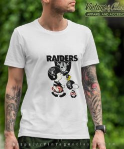 Las Vegas Raiders Lets Play Football Together Snoopy Shirt