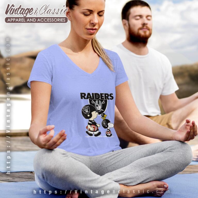 Las Vegas Raiders Lets Play Football Together Snoopy Shirt V Neck TShirt Las Vegas Raiders Lets Play Football Together Snoopy Shirt V Neck TShirt