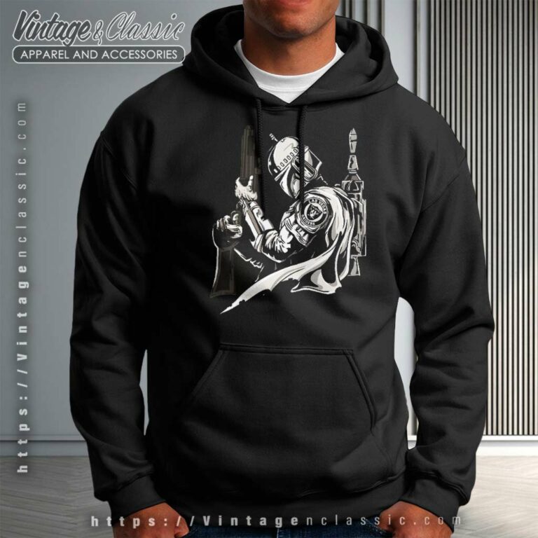Las Vegas Raiders Mandalorian Hoodie Las Vegas Raiders Mandalorian Hoodie