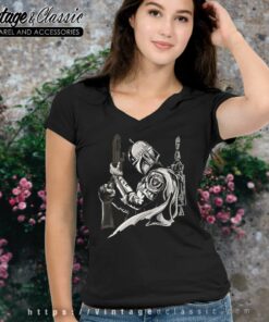 Las Vegas Raiders Mandalorian V Neck TShirt