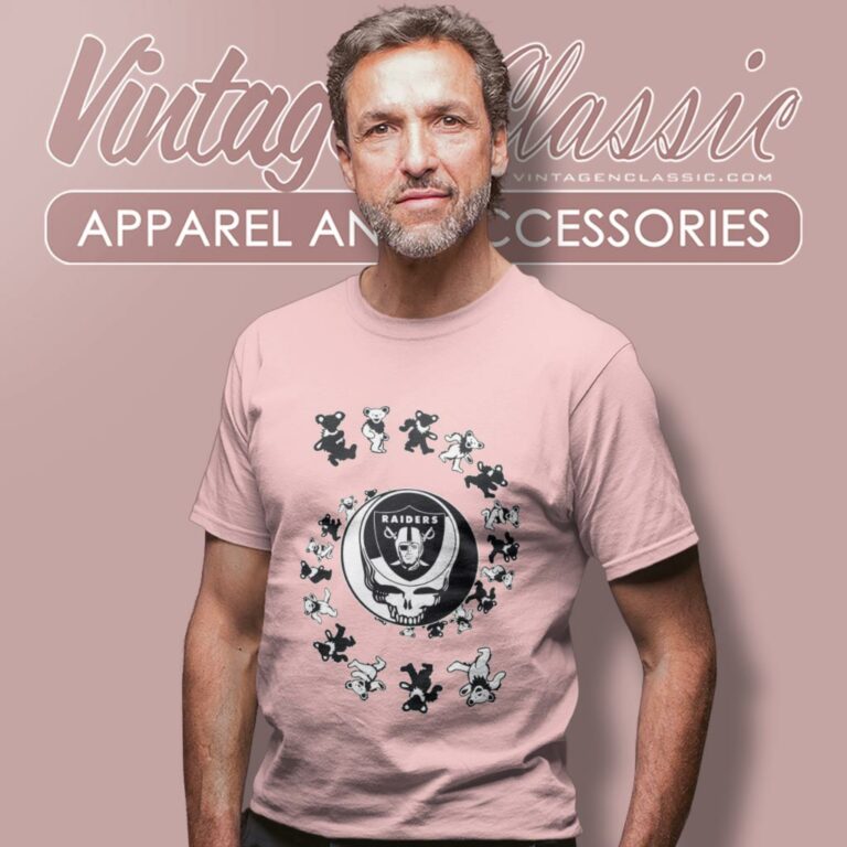 Las Vegas Raiders Nfl Grateful Dancing Bears T Shirt Las Vegas Raiders Nfl Grateful Dancing Bears T Shirt