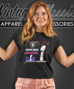 Las Vegas Raiders Shirt Super Bowl Champions Lviii Las Vegas 2024 Women T Shirt