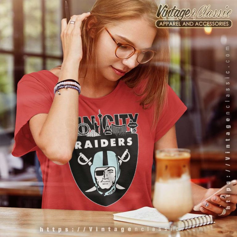 Las Vegas Raiders Sin City Women TShirt Las Vegas Raiders Sin City Women TShirt