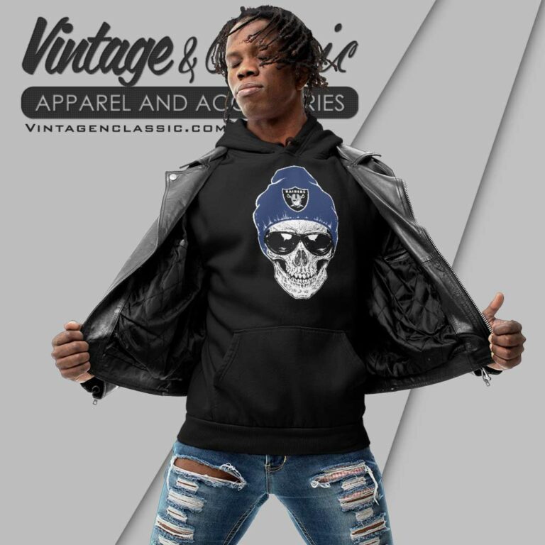 Las Vegas Raiders Skull Wear Hat Hoodie Las Vegas Raiders Skull Wear Hat Hoodie