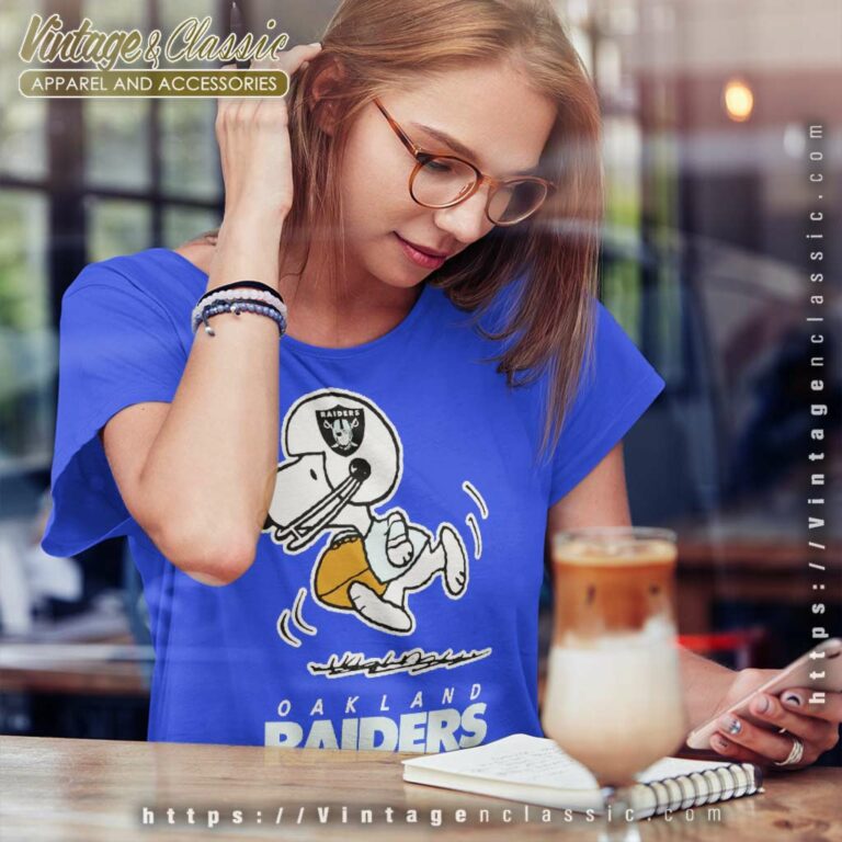 Las Vegas Raiders Snoopy Nfl Women TShirt Las Vegas Raiders Snoopy Nfl Women TShirt