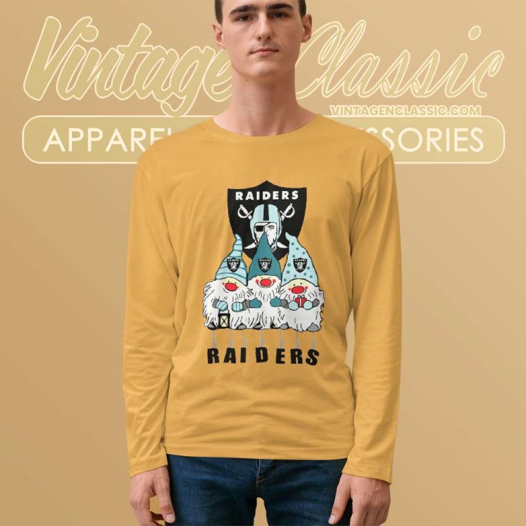 Las Vegas Raiders The Gnomes Long Sleeve Tee Las Vegas Raiders The Gnomes Long Sleeve Tee