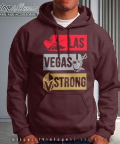 Las Vegas Strong Golden Knights Raiders Hoodie