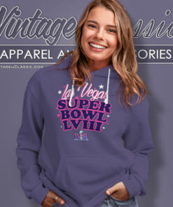 Las Vegas Super Bowl LVIII Logo Shirt