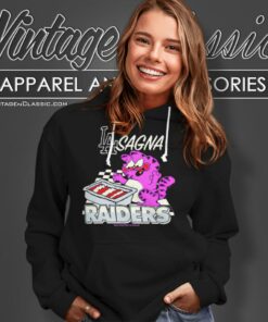 Lasagna Raiders Garfield Cat Hoodie