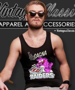 Lasagna Raiders Garfield Cat Tank Top Racerback