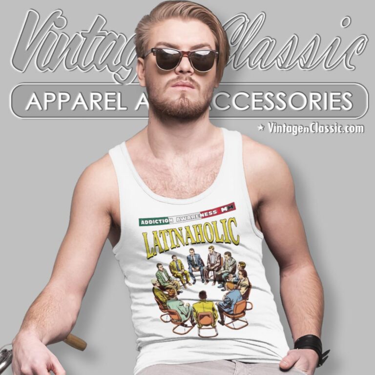 Latinaholic Shirt Addiction Awareness Latinaholic Tank Top Racerback Latinaholic Shirt Addiction Awareness Latinaholic Tank Top Racerback