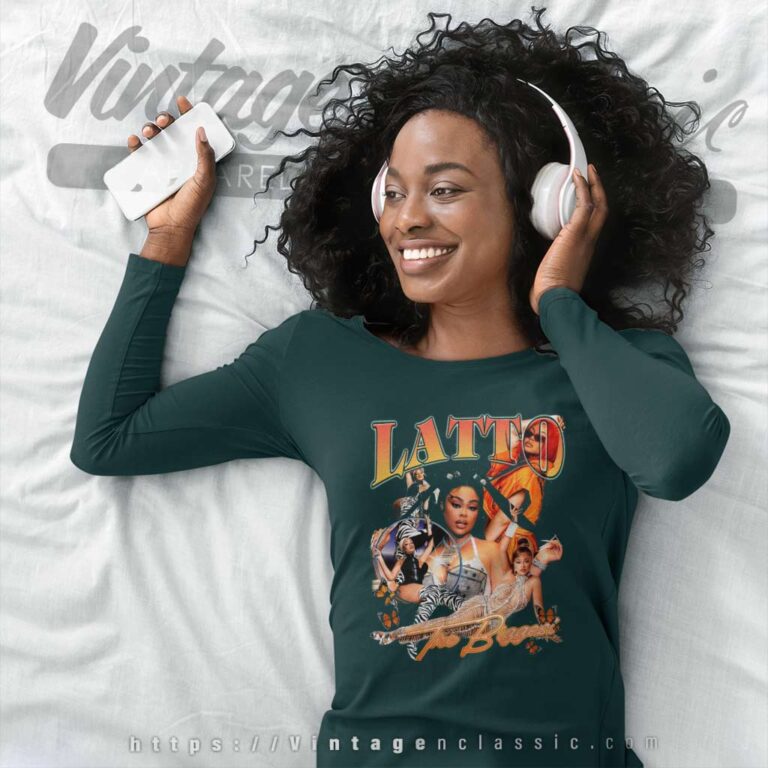 Latto The Biggest 2023 Long Sleeve Tee Latto The Biggest 2023 Long Sleeve Tee