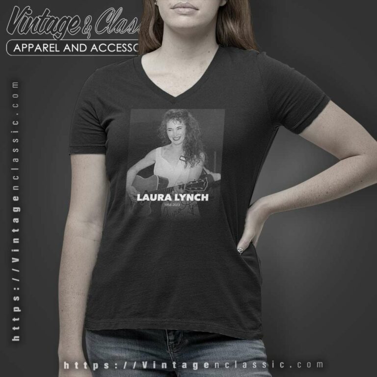 Laura Lynch Rest In Peace V Neck TShirt Laura Lynch Rest In Peace V Neck TShirt