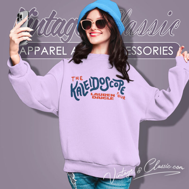 Lauren Daigle Merch Kaleidoscope Tour Sweatshirt Lauren Daigle Merch Kaleidoscope Tour Sweatshirt