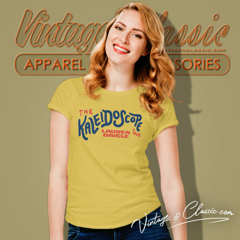 Lauren Daigle Merch Kaleidoscope Tour Women T Shirt Lauren Daigle Merch Kaleidoscope Tour Women T Shirt