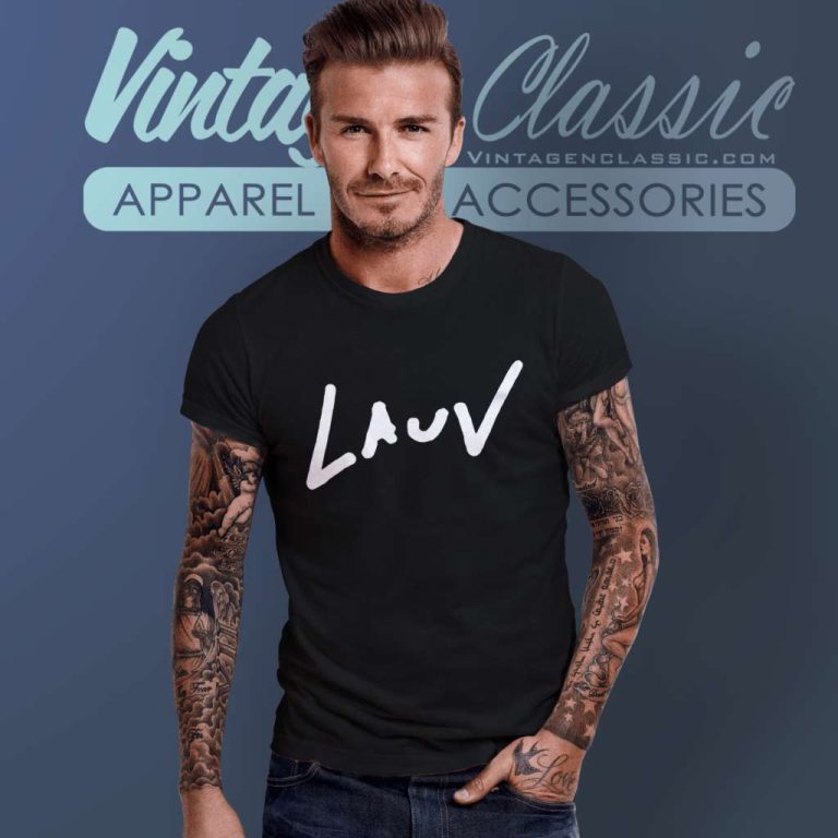 Lauv Logo Signature T Shirt Lauv Logo Signature T Shirt
