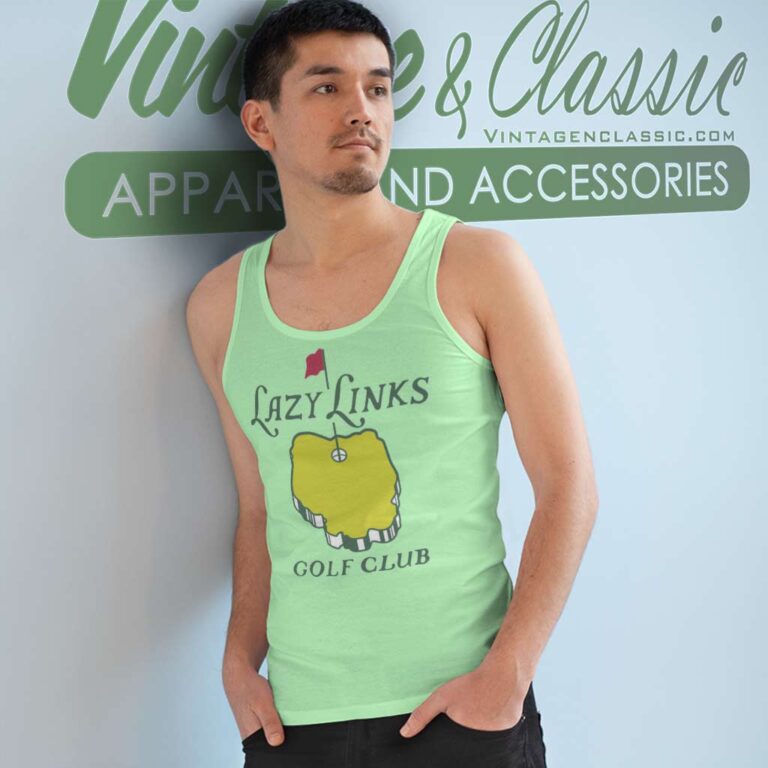 Lazy Links Golf Club Tank Top Racerback Lazy Links Golf Club Tank Top Racerback