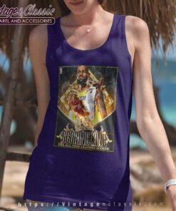 LeBron James Scoring King Shirt NBA All Time Leading Scored Vneck