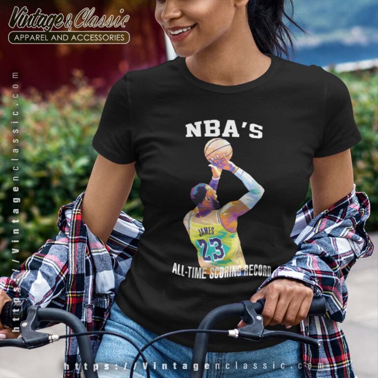 LeBron breaks NBAs All time Scoring Record Shirt LeBron breaks NBAs All time Scoring Record Shirt
