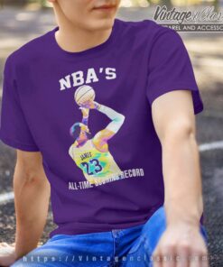 LeBron Breaks NBAs All Time Scoring Record Shirt 4 LeBron breaks NBAs All time Scoring Record TSHIRT