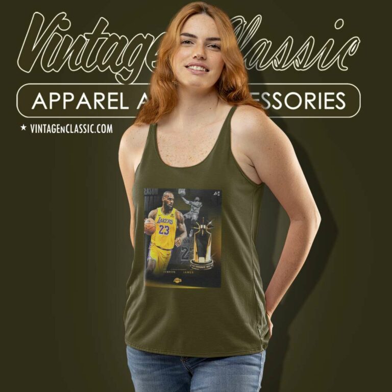 Lebron James Los Angeles Lakers Shirt Season Tournament Mvp Tank Top Racerback Lebron James Los Angeles Lakers Shirt Season Tournament Mvp Tank Top Racerback