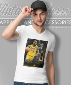 Lebron James Mvp In Season Tournament Shirt Year 21 The Inaugural V Neck TShirt
