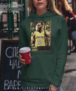 Lebron James Nba Champ Poster Hoodie