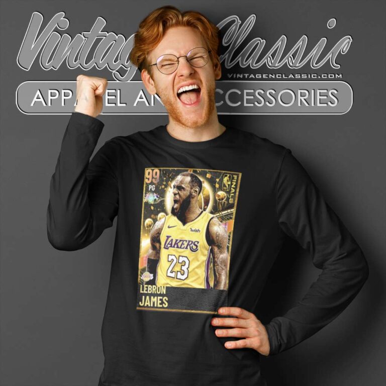 Lebron James Nba Champ Poster Long Sleeve Tee Lebron James Nba Champ Poster Long Sleeve Tee